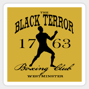 The Black Terror Boxing Club - I Sticker